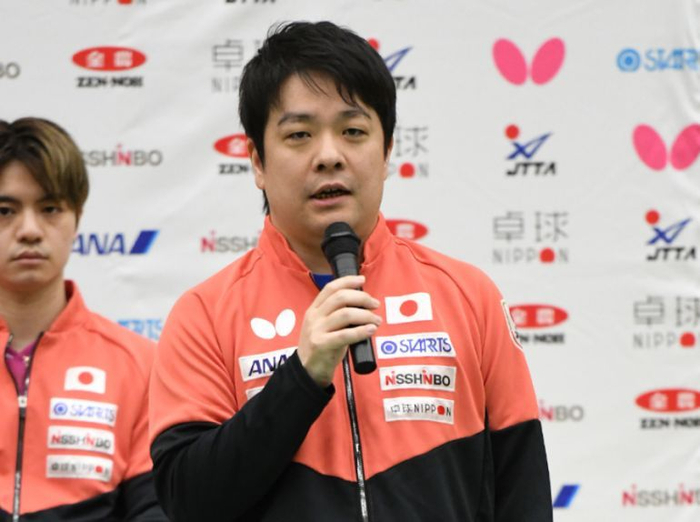日本男队剑指巅峰出征伦敦世乒赛